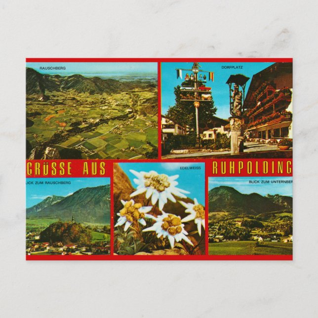 Carte postale Allemagne vintage (Devant)