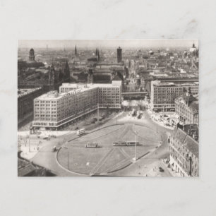 Carte Postale Allemagne vintage, Berlin Alexanderplatz