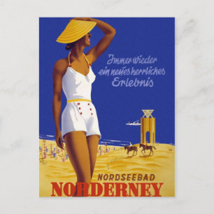 Carte Postale Allemagne vintage Norderney