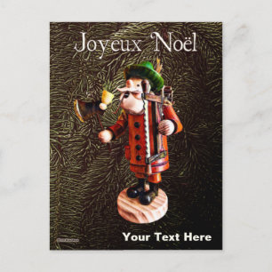 Carte Postale Allemand "Homme Fumeur" Incendie - Noël