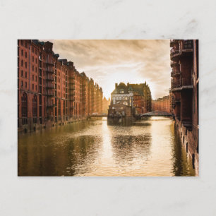 carte postale allemande hambourg