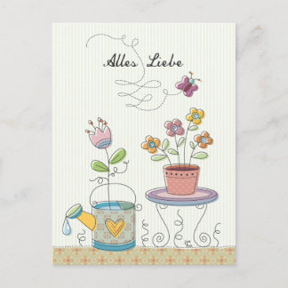 Carte Postale Alles Liebe