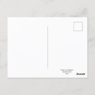 Carte Postale "Allez, grand-père !"