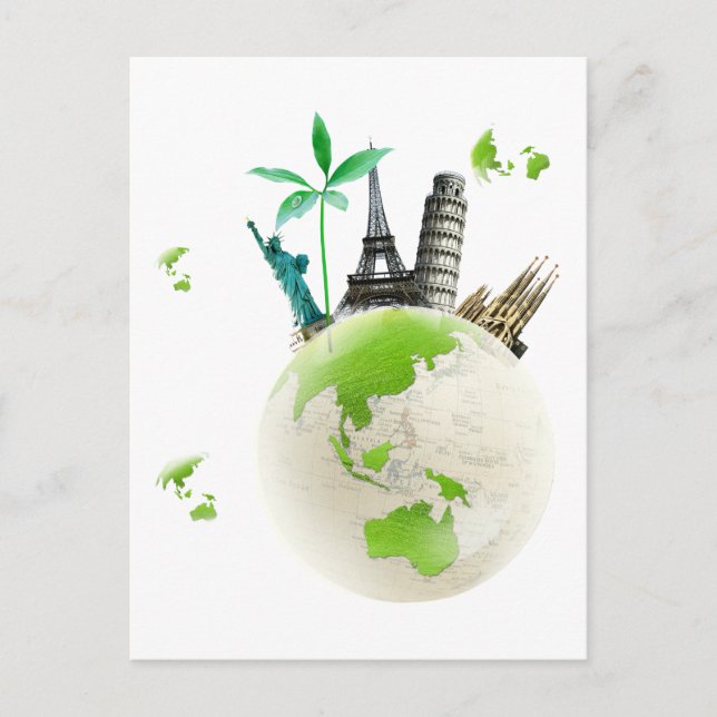 Carte Postale Allez pour Green ! (Devant)