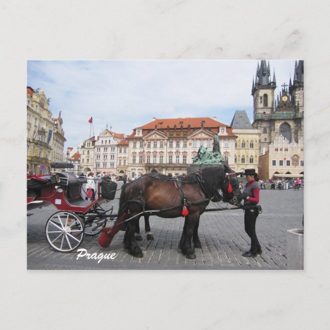 Carte Postale Allez visiter Prague Postcard (Devant)