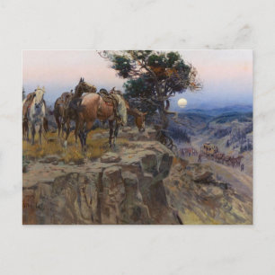 Carte Postale « Alliés innocents » par Charles M Russell