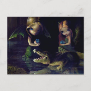 Carte postale "Alligator Magic"