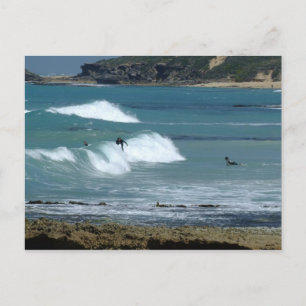 Carte Postale Allons faire du surf !