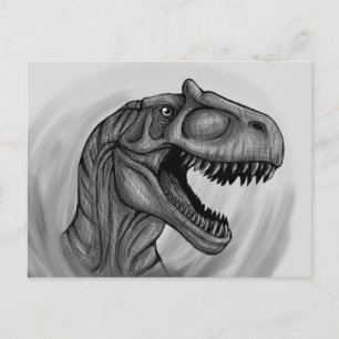Carte Postale Allosaurus