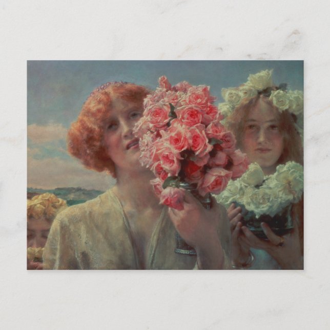 Carte Postale Alma-Tadema | Offre d'été, 1911 (Devant)