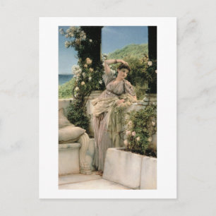 Carte Postale Alma-Tadema 'Tu es Rose de Tous les Roses, 1885