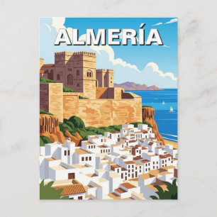 Carte Postale Almeria Espagne Alcazabar Voyage