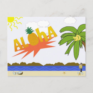 Carte postale ALOHA