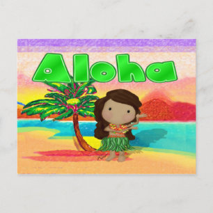 Carte Postale Aloha !