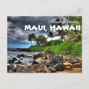 Carte Postale Aloha de Maui Hawaii