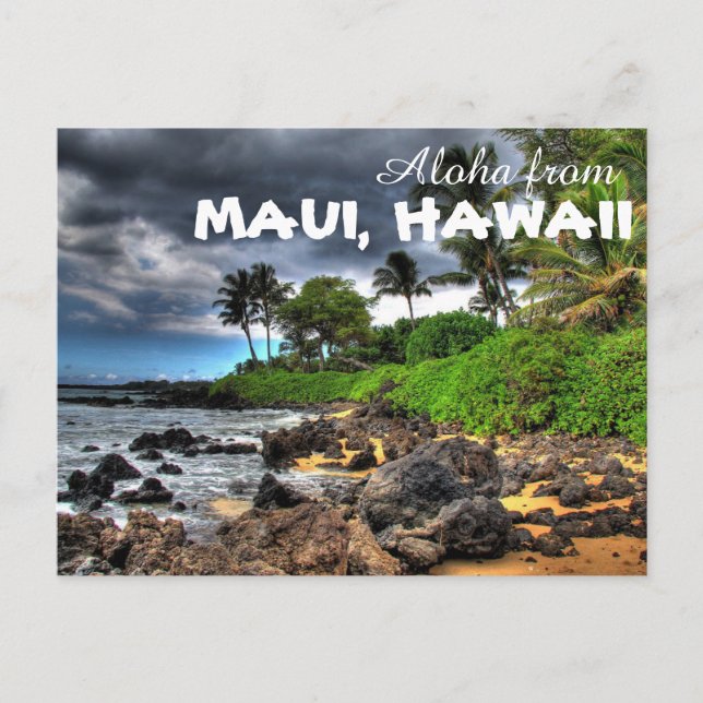 Carte Postale Aloha de Maui Hawaii (Devant)