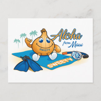 Carte Postale aloha de sueur