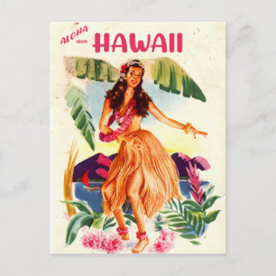 Carte Postale Aloha d'Hawaï