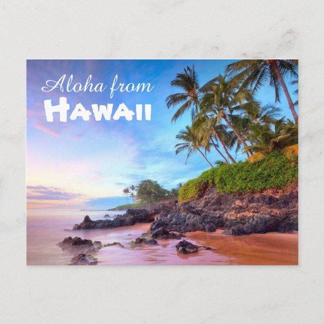 Carte postale Aloha d'Hawaii (Devant)