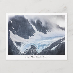 Carte Postale Alpes de Lyngen Nord Norvège