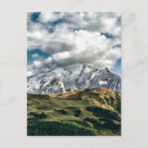 Carte Postale Alpes Dolomites, Italie