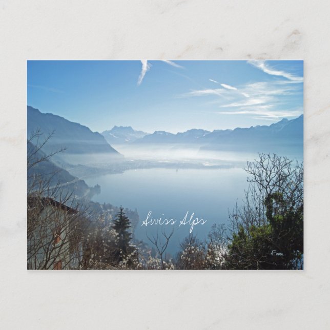 Carte Postale Alpes suisses (Devant)