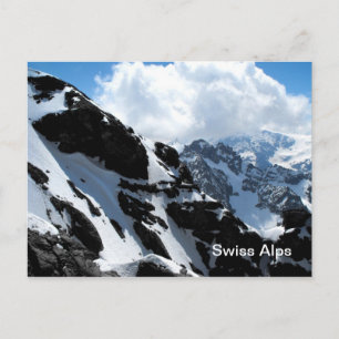 Carte Postale Alpes suisses
