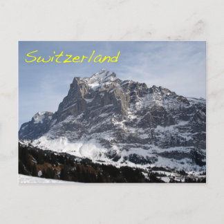 Carte Postale Alpes suisses