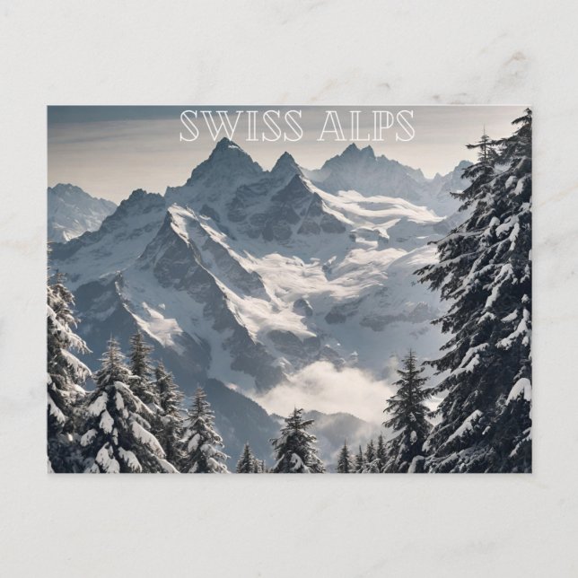 Carte Postale Alpes suisses (7) (Devant)