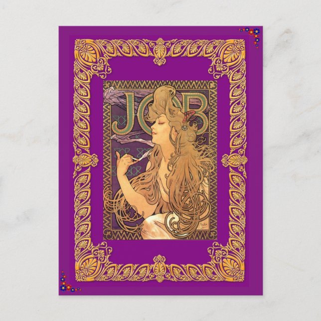 Carte Postale Alphonse Mucha (Devant)