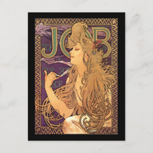 Carte Postale Alphonse Mucha - Offre d'emploi