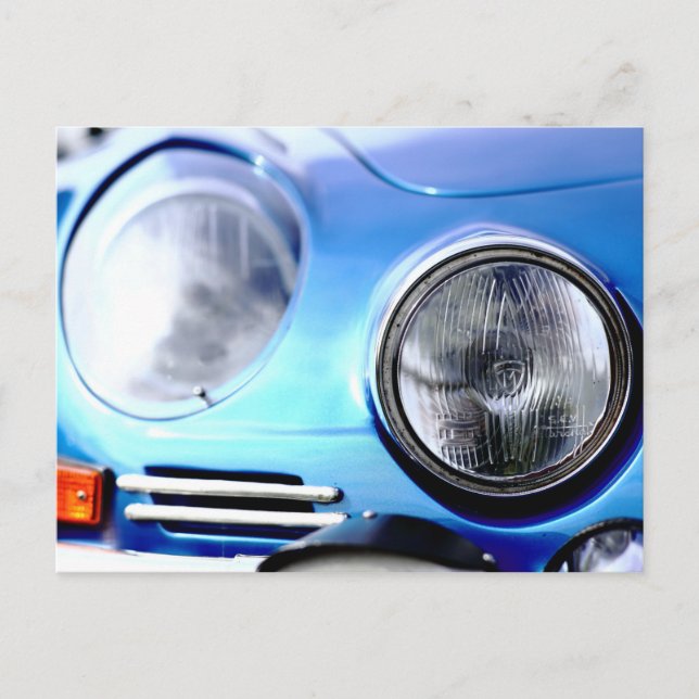 Carte Postale Alpine A100 Gordini (Devant)