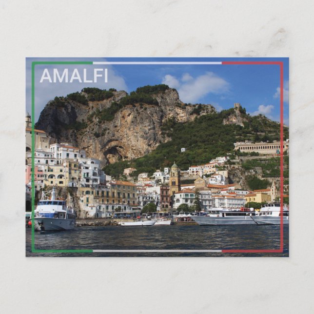 Carte Postale Amalfi - Italie (Devant)