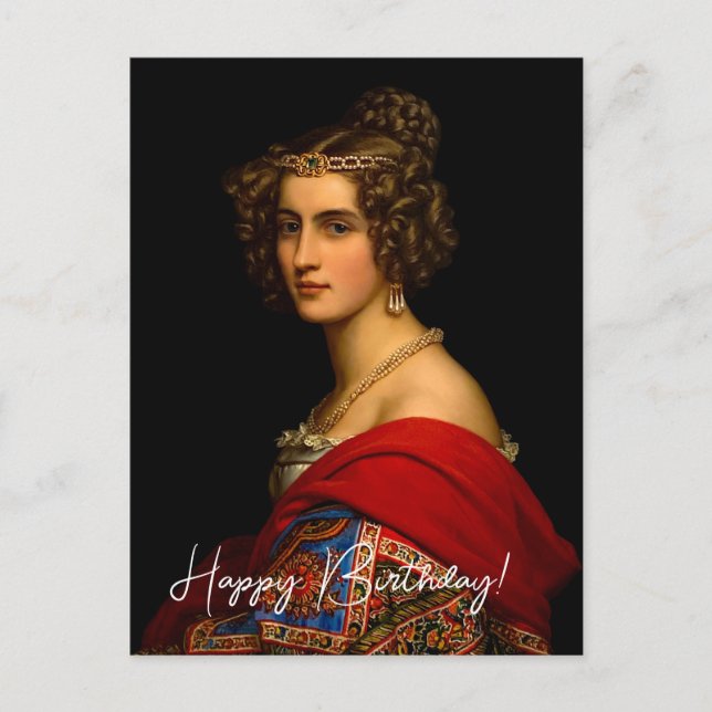 Carte Postale Amalia von Schintling beauté bavaroise (Devant)