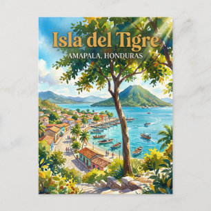 Carte Postale Amapala (Isla del Tigre) Honduras