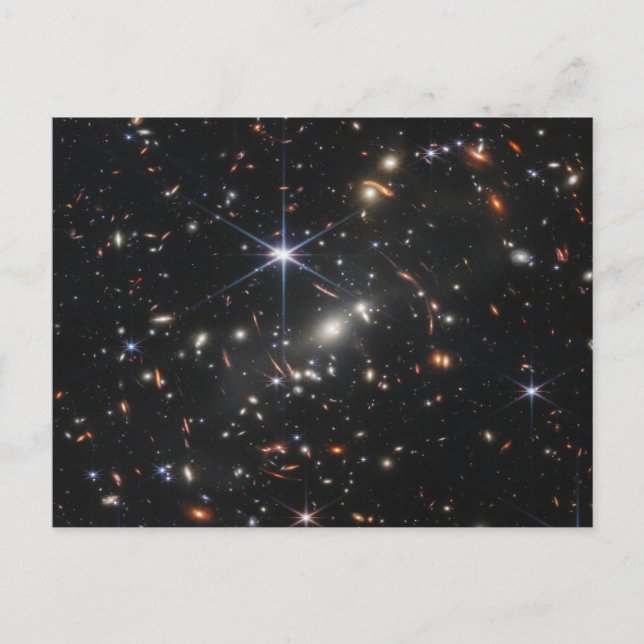 Carte Postale Amas de galaxies Smacs 0723. (Devant)