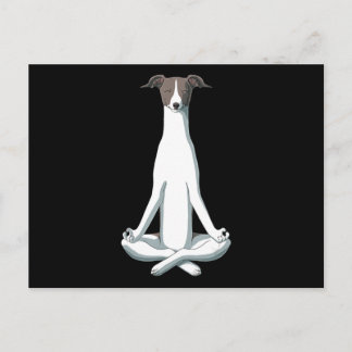 Carte Postale Amateur de Chien | Yoga Lévrier Italien