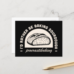 Carte Postale Amateur de pain de pâte feuilletée citations amusa