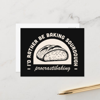 Carte Postale Amateur de pain de pâte feuilletée citations amusa