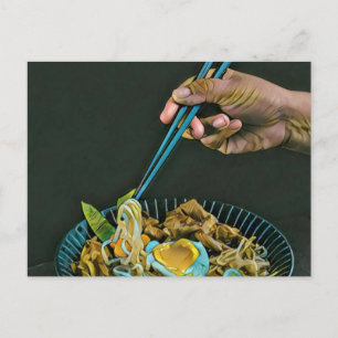 Carte Postale Amateurs de cuisine japonaise