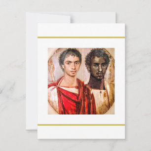 Carte Postale Amateurs de fayum période romaine Egypte version 2