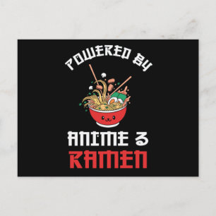 Carte Postale Amateurs de Ramen & Anime Cadeau parfait