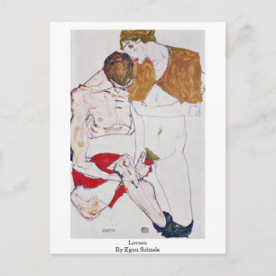 Carte Postale Amateurs Par Egon Schiele