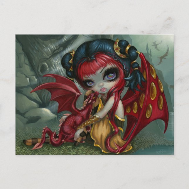 Carte postale "Amber Dragonling" (Devant)
