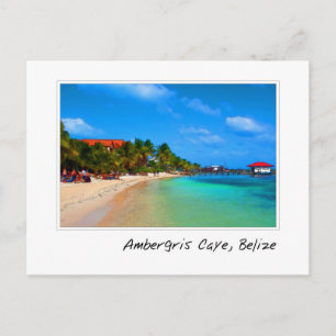 Carte Postale Ambergris Caye Belize Destination Voyage