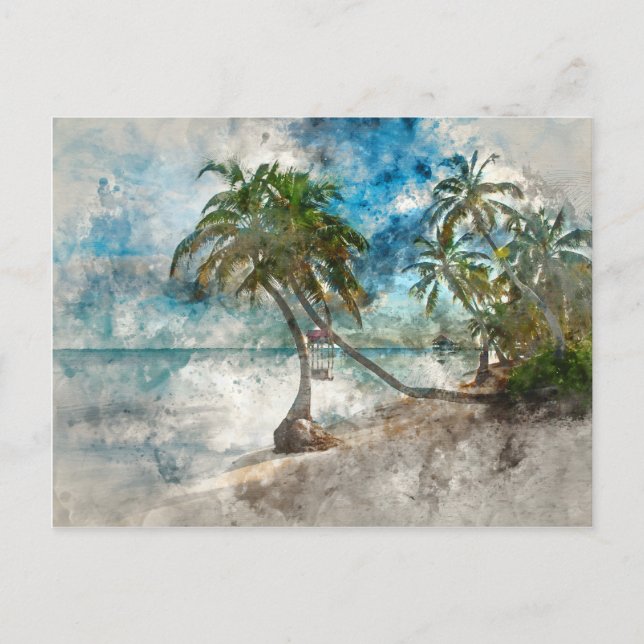 Carte Postale Ambergris Caye Belize Destination Voyage (Devant)