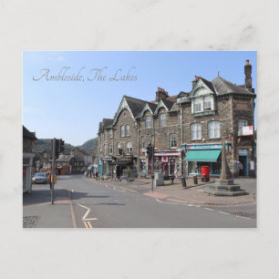 Carte Postale Ambleside Town Centre, Les Lacs, Angleterre