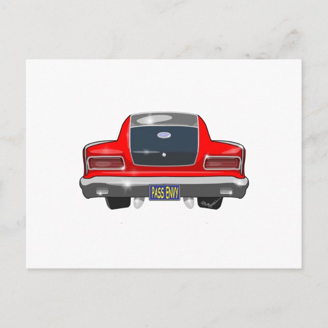 Carte Postale AMC Rambler Marlin 1965 (Devant)