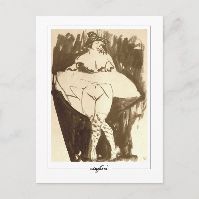 Carte Postale Amedeo Modigliani #168 - Art (Devant)