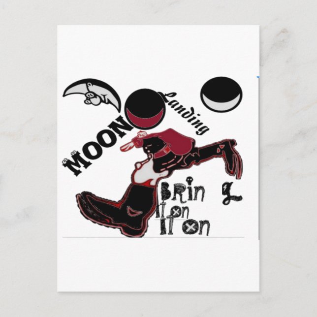 Carte Postale Amenez-le - Jouer à Noël & Space Mashup (Devant)